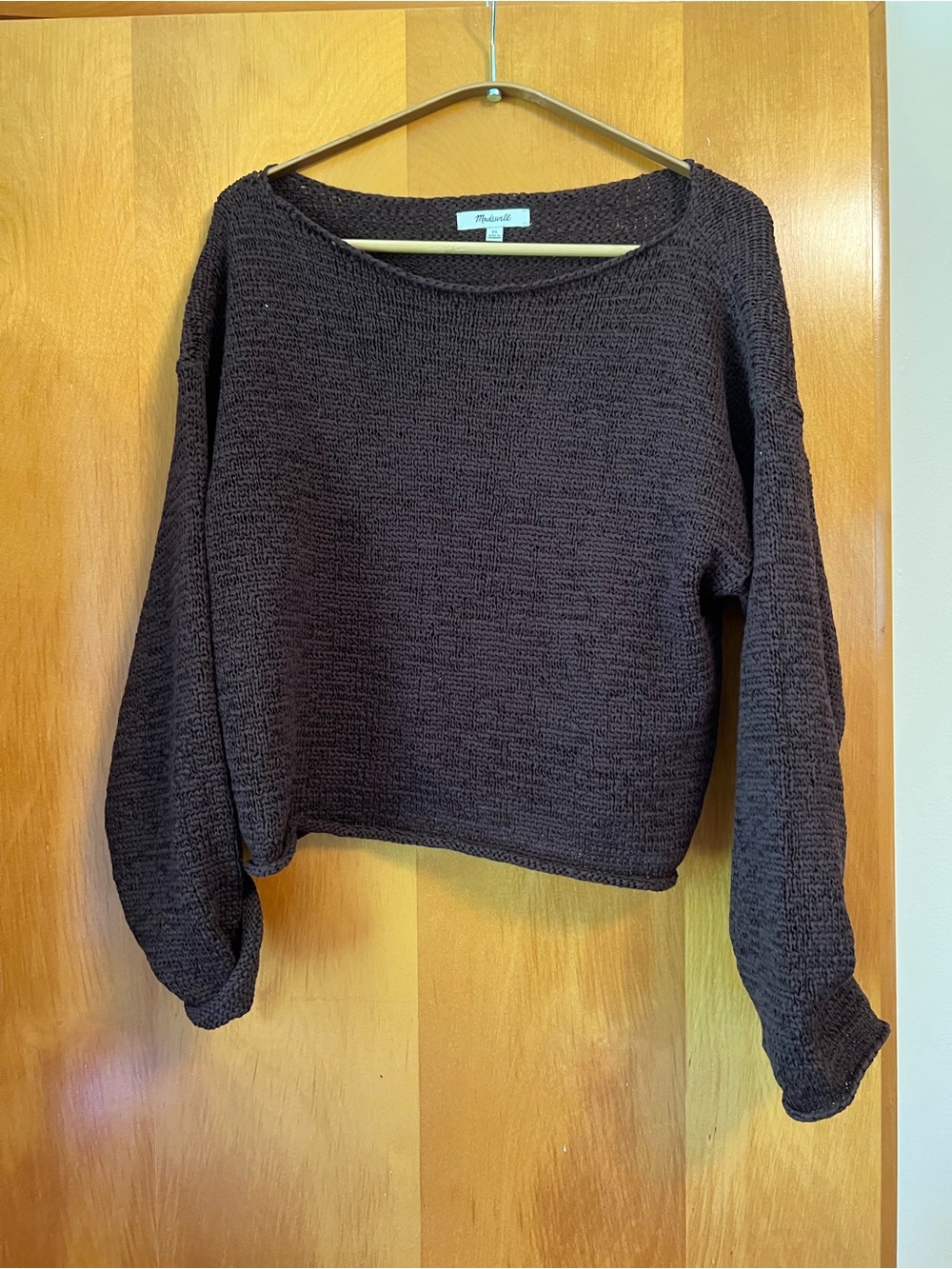 Madewell off the shoulder sweater